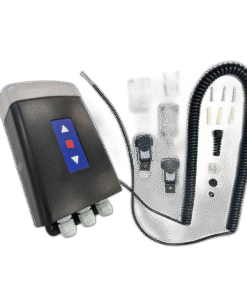 eurokitedge c/w spiral cable, spiral eyes and a junction box